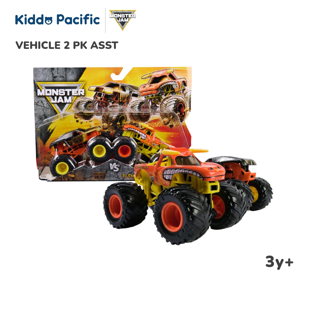 MONSTER JAM VEHICLE 2 PK ASST โมเดลรถของเล่น