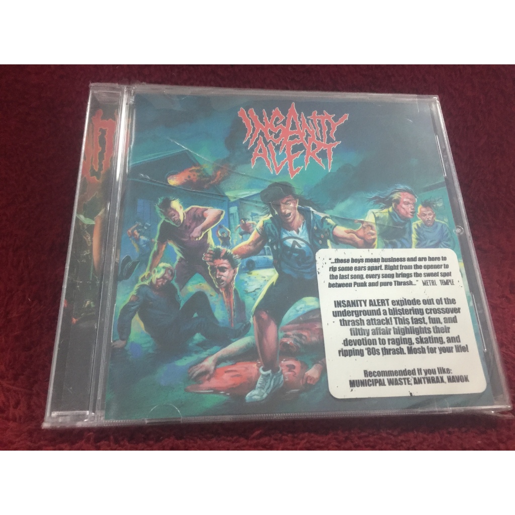 CD Insanity Alert – Insanity Alert สภาพตามปก B110-91