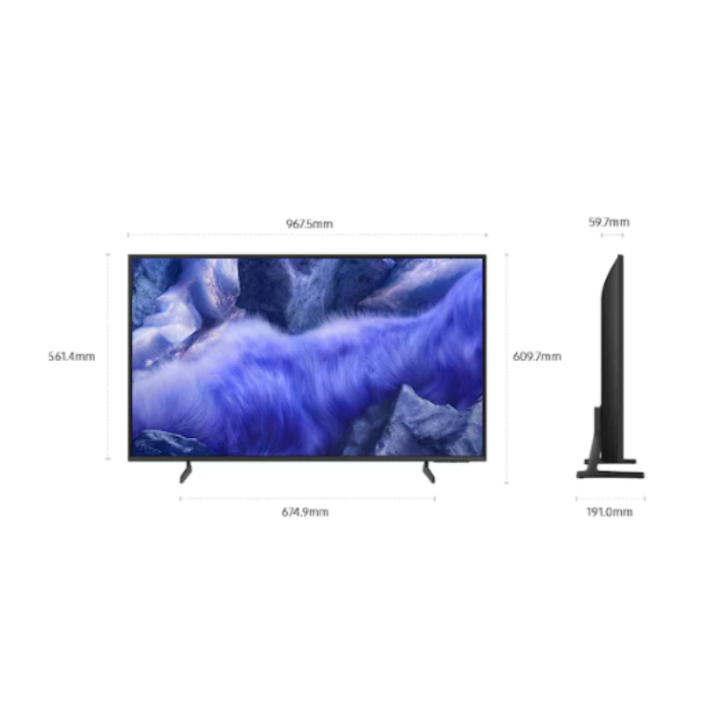 Sam sung 43" QLED QEF1 4K Samsung Vision AI Smart TV (2025) QA43QEF1AKXXTtutrjuyu