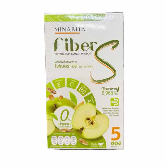 ไฟเบอร์ S Fiber ไฟเบอร์ มินาริต้า 5 ซอง