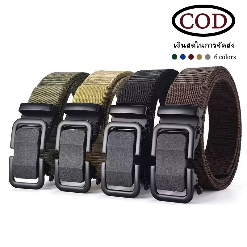 Men's Adjustable Belt Durable Breathable Nylon Outdoor Belt for Hiking Tactical