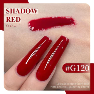 สีทาเล็บเจล โทนสีแดง มี3โทนสีให้เลือก ขนาด15ml สินค้าพร้อมส่งในไทย