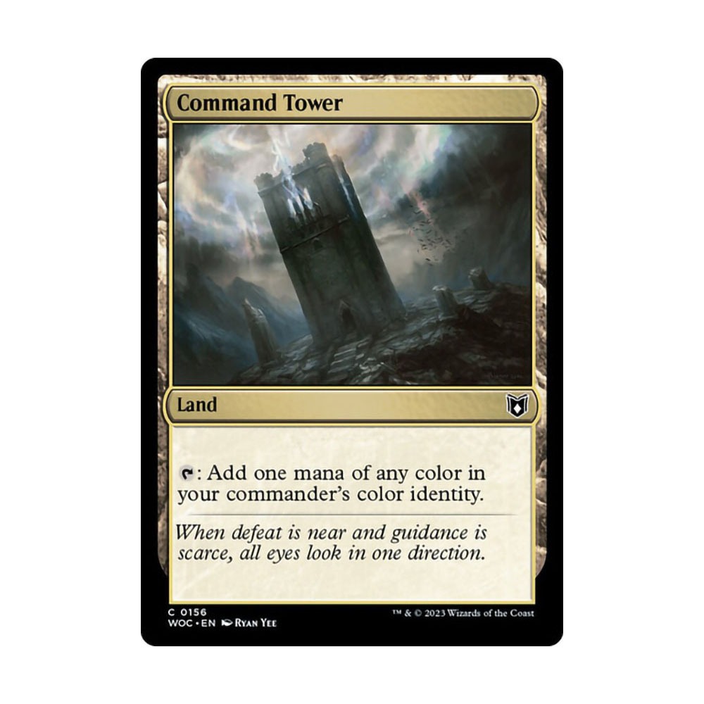 [MTG] Command Tower [WOC] [LAND] [C] - Magic the Gathering SINGLES