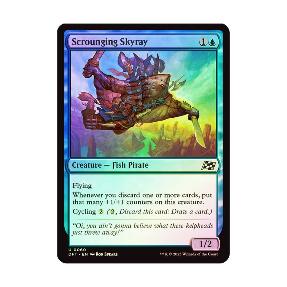 [MTG] Scrounging Skyray [DFT] [BLUE] [U] - Magic the Gathering SINGLES
