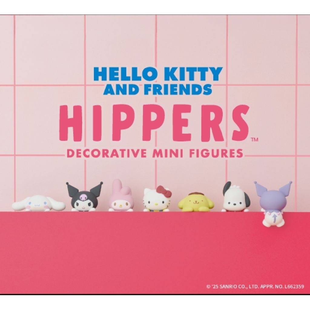 HIPPER HELLO KITTY AND FRIEND