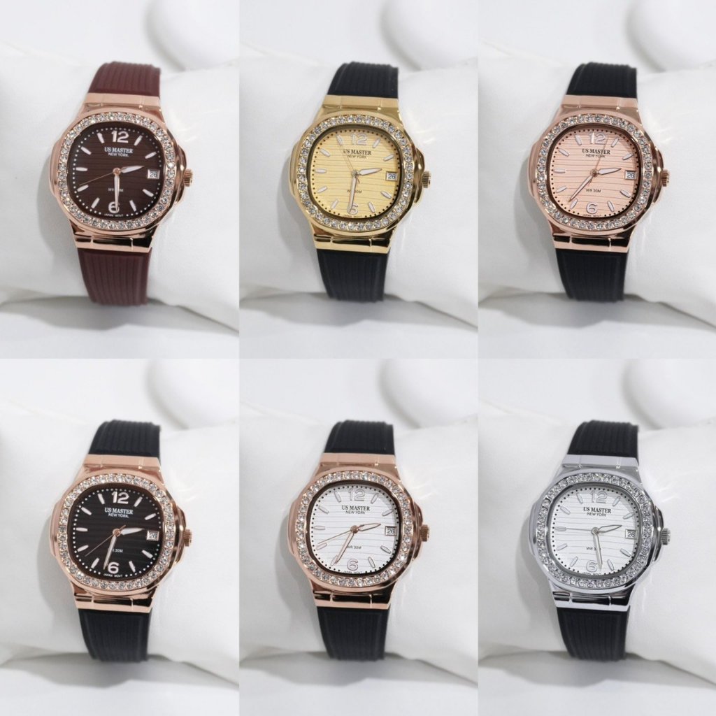 US Master Polo Club นาฬิกาข้อมือผู้หญิง รุ่น USM-DD54(USM-DD54-GD,USM-DD54-RG-VT,USM-DD54-WE)