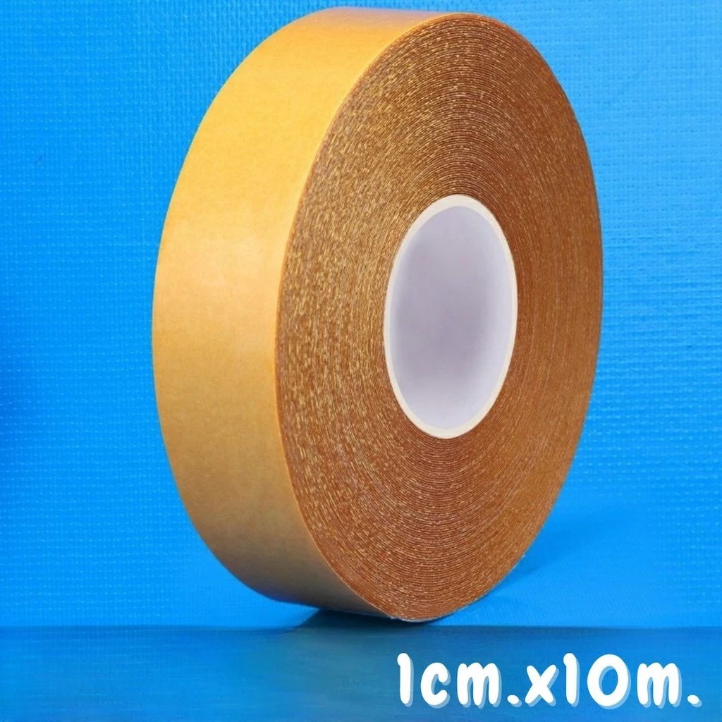 เทปเยื่อกาวสองหน้า กันน้ำเหนียวสุด ใช้ได้กับงาน DIY ทุกประเภท ขนาด 1 cm x 10 m, 2 cm x 10 m, 2.5 cm x 10 m - รูปที่ 7