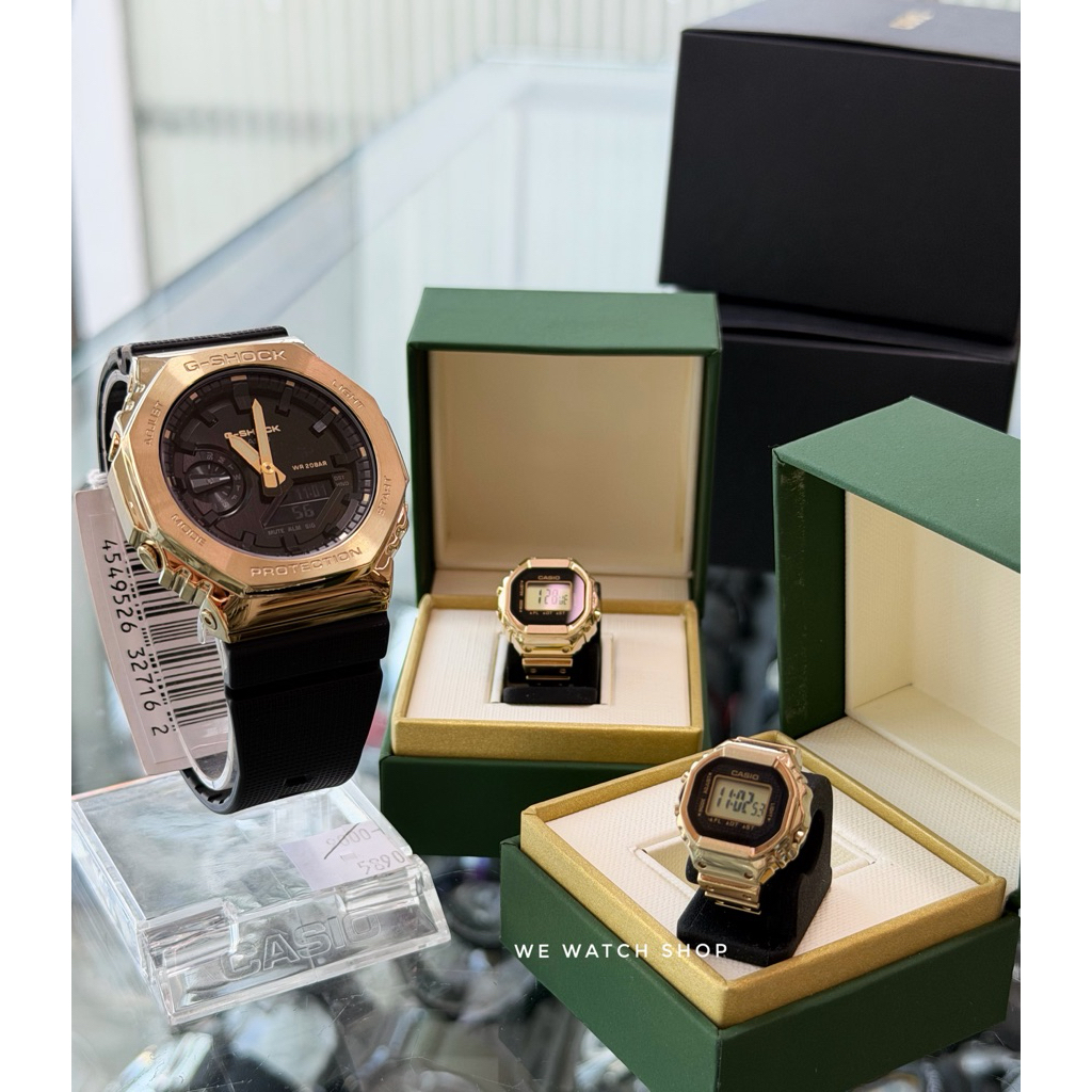 รับประกันศูนย์ CMG นาฬิกาแหวนของ CASIO CRW-001 CASIO WATCH RING แหวน นาฬิกา ดูเวลาได้จริง สินค้าใหม่