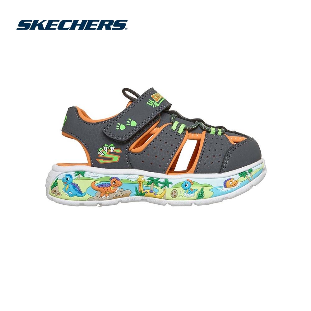 Skechers สเก็ตเชอร์ส รองเท้าเด็กผู้ชาย Boys Play Scene Splash Creative-Coast Shoes - 407045N-CCOR (latest)