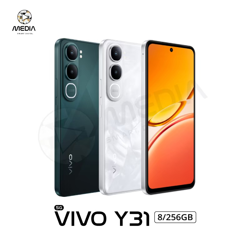 Vivo Y31 5G (8/256GB) แบตเตอรี่ BlueVolt 6500mAh ลำโพงสเตอริโอคู่ 400%