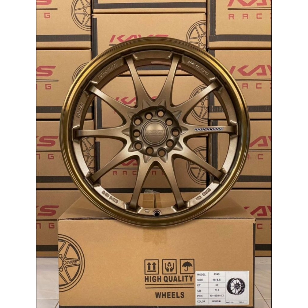 ล้อแม็กซ์​CE28ขอบ18 5รู100/ 5รู114.3 กว้าง 8.5 นิ้ว​ET​35  ใส่กับรถที่มี 5 รู 100 และ 5 รู114.3 ได้เ