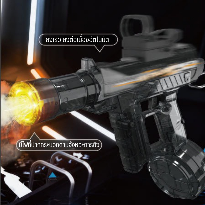 PTOY-45 ปืนฉีดน้ำไฟฟ้า ปืนฉีดน้ำ ปืนฉีดน้ำขนาดใหญ่ ปืนฉีดน้ำอัตโนมัติ สูบน้ำอัตโนมัติ ยิงด้วยความเร็งสูง - รูปที่ 3