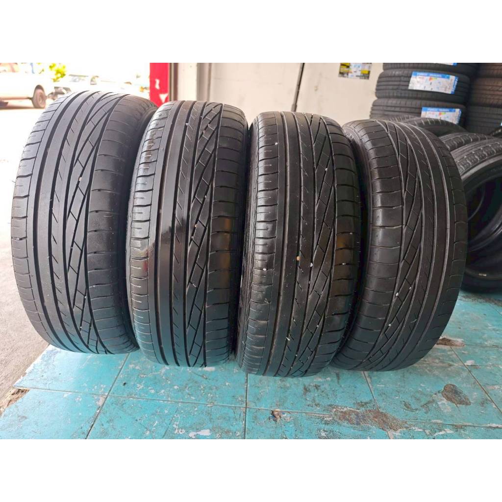 ยางเปอร์เซ็นต์ Goodyear ขนาด 185 55 R16 ปี23 มีปะ1 เส้น ราคา 4เส้น 1900 บาท