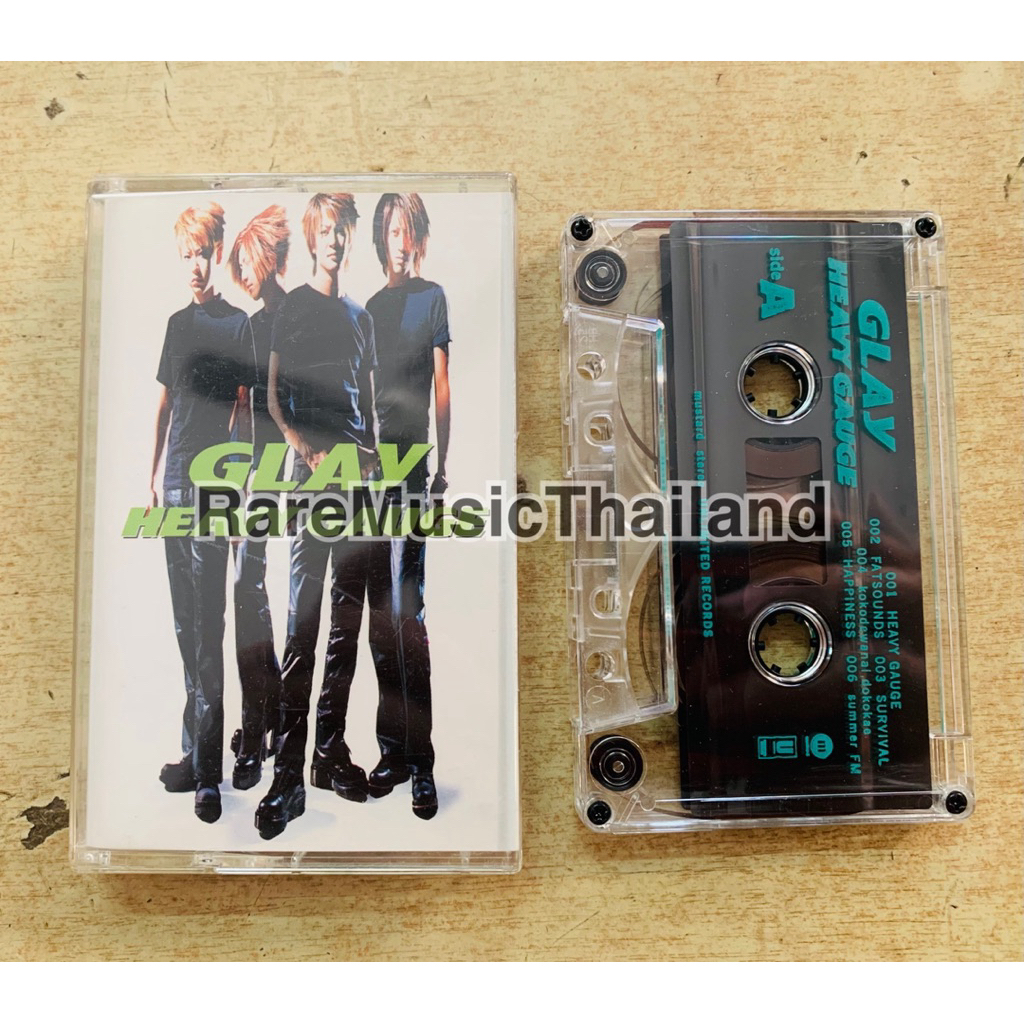 Glay heavy Gauge เทป คลาสเซ็ท Tape Cassette jRock