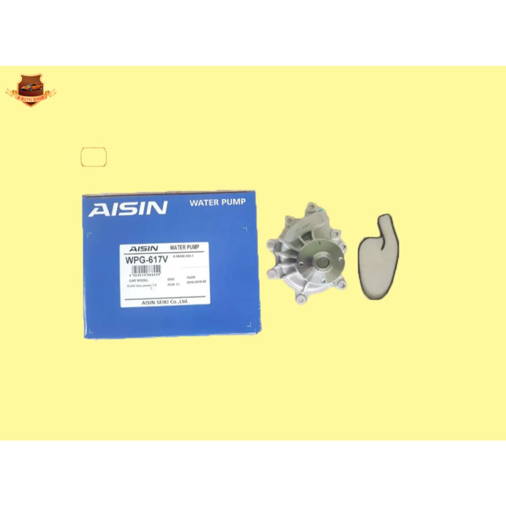 ปั๊มน้ำ ISUZU ALL NEW D-MAX 1.9, MU-X(มิวเอ็ก) ปี2016-2018 AISIN แท้ๆ ลูกละ1,380บาท