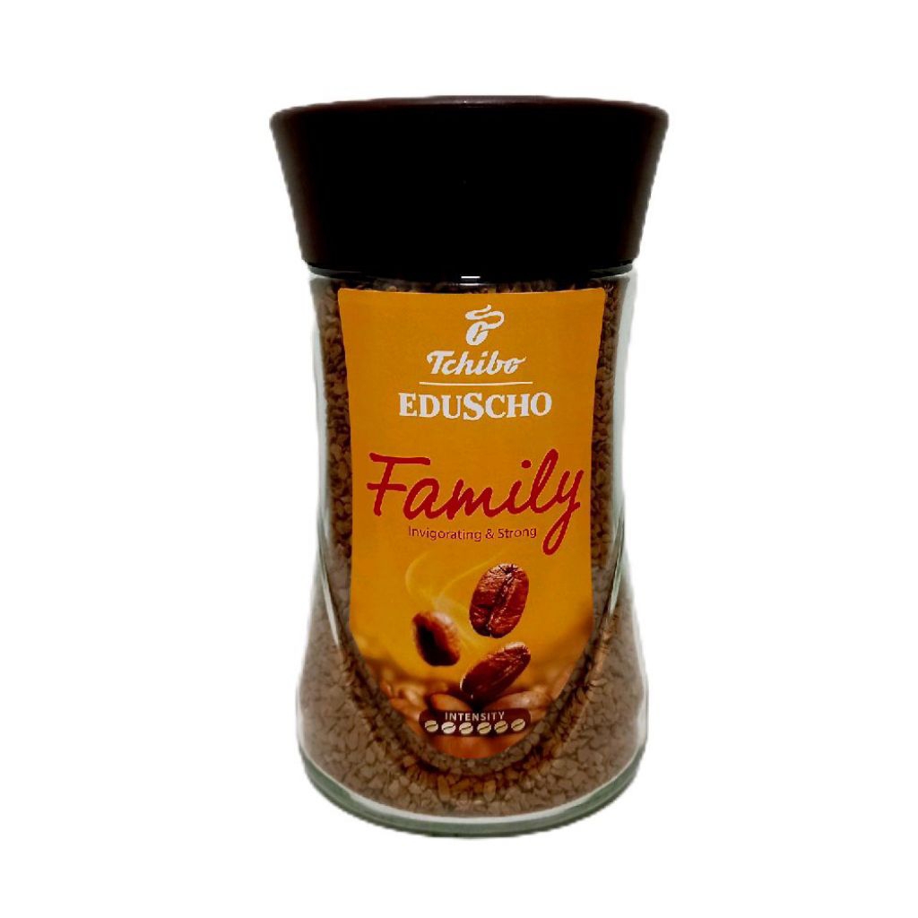 Tchibo ทชิโบ แฟมิลี่ คอฟฟี่ 200 กรัม (กาแฟสำเร็จรูป นำเข้าจากเยอรมัน)