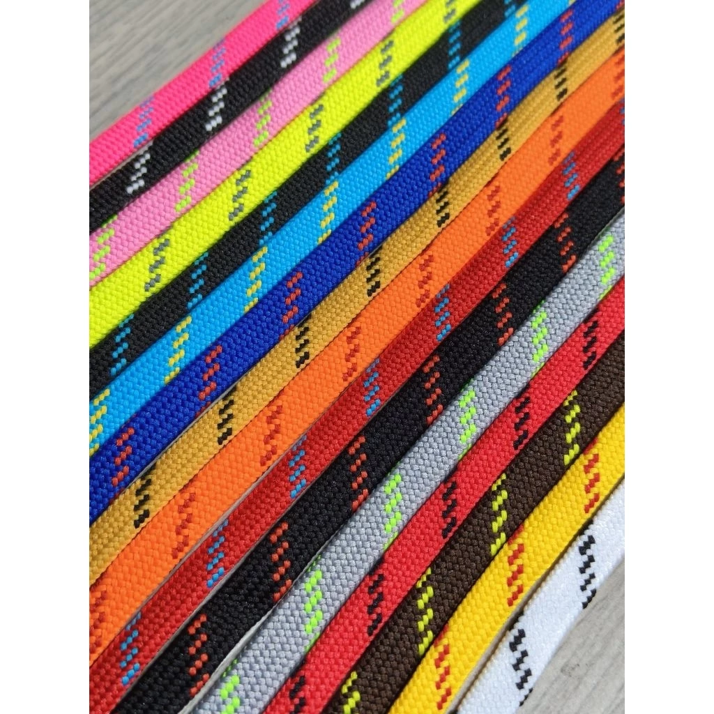 เชือกผูกรองเท้า34สีจุกๆขนาด5-6MMยาว115-125CM