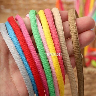 R01เชือกผูกรองเท้าแบบกลม 120เซน (ขายเป็นคู่) สีสดใส สำหรับรองเท้าผ้าใบ รองเท้ากีฬา รองเท้าลำลอง คุณภาพดี เส้นใยถักแน่น