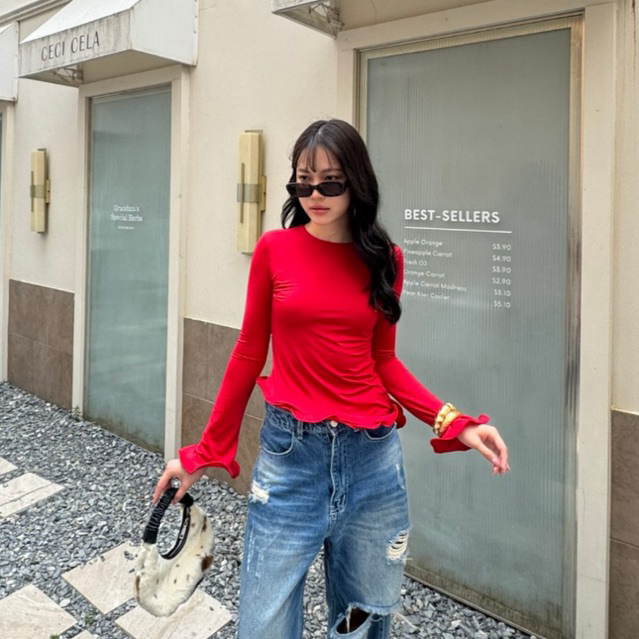 colourblockmatter - Blair Top มี 4 สี