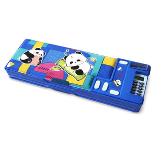 Pencil case กล่องดินสอแม่เหล็ก มัลติฟังก์ชั่น ลายการ์ตูน กล่องใส่เครื่องเขียน เอนกประสงค์ สำหรับเด็ก