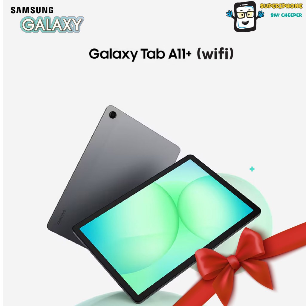 Samsung Galaxy Tab A11+ (Wifi)(6+128GB)จอ 11 นิ้ว 90Hz (By Shopee  SuperTphone1234)