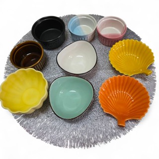 ถ้วยอบขนม ถ้วยคัพเค้ก ถ้วยน้ำจิ้มเซรามิก