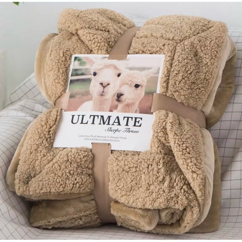 ราคาถูกสุด!! ผ้าห่มขนแกะ ULTIMATE ขนาด7ฟุต (รุ่นหนา) ไม่ใช่งานโรงเกลือ! มี20สีให้เลือก ราคา ถูกที่สุด ดีลบีเคเค แกลเลอรีภาพที่ 7