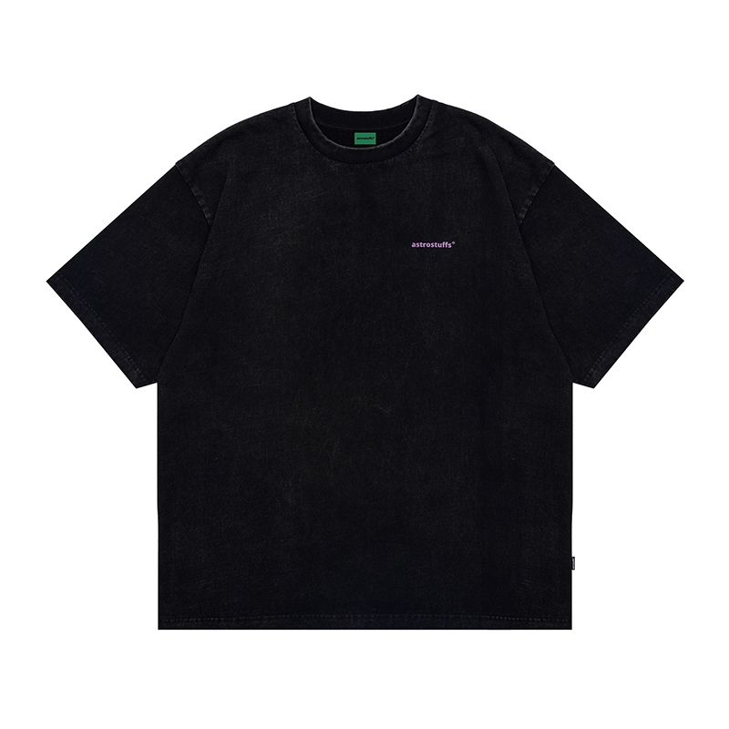 ASTRO STUFFS SP25 SS YETI SILHOUETTE TEE - (BLACK/BLUE)