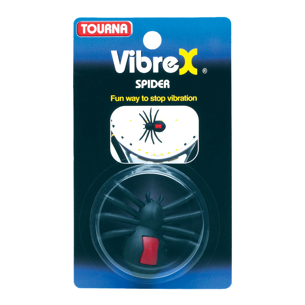 Tourna VibreX Spider Dampener ยางช่วยลดแรงสั่นสะเทือนได้อย่างมีประสิทธิภาพ สีดำ 1 ชิ้น