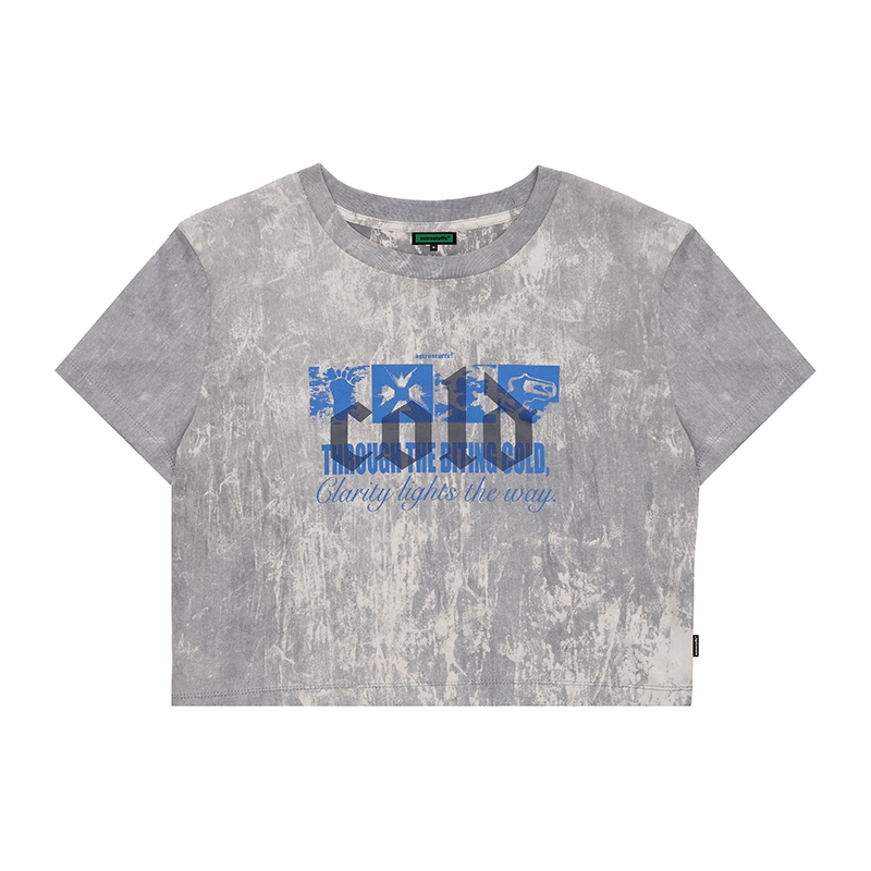 ASTRO STUFFS SP25 SS BABY TEE (BLUE / GRAY)