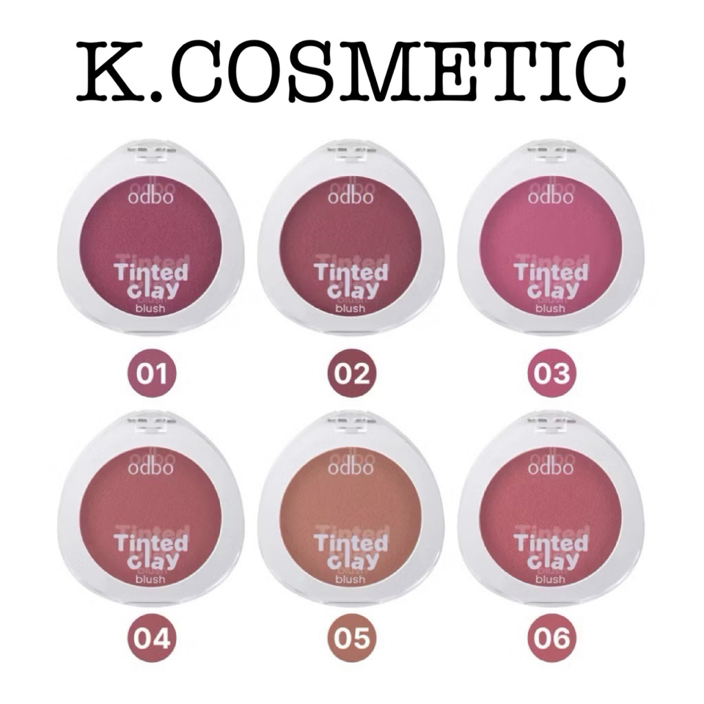 ODBO TINTED CLAY BLUSH -OD1326