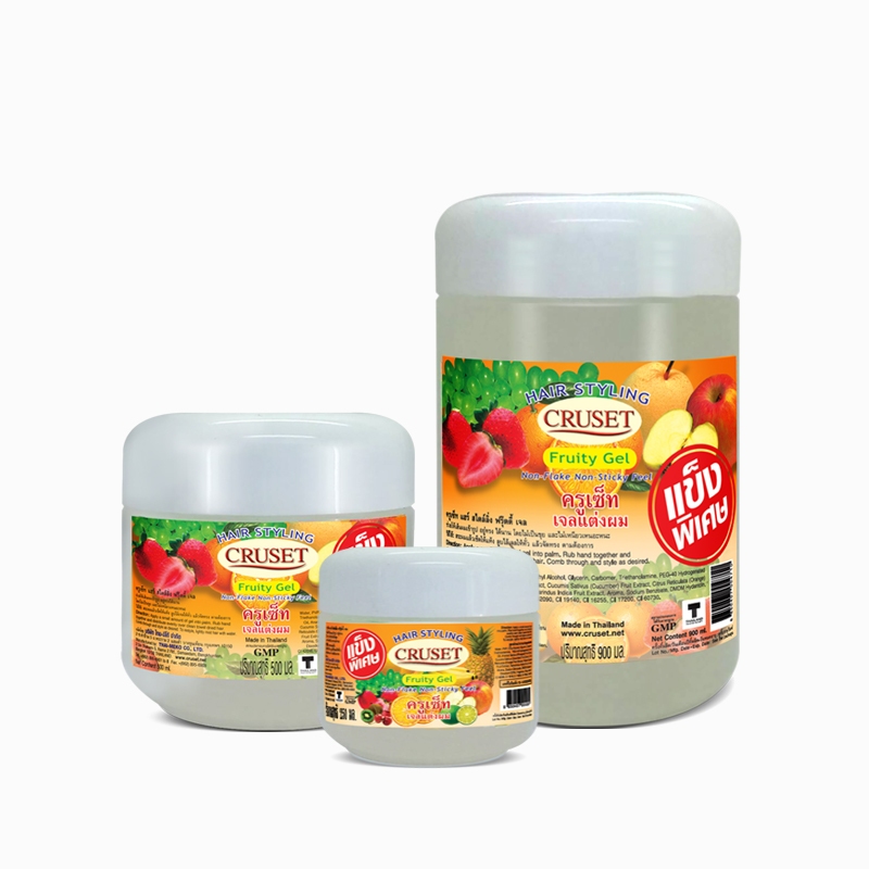 เจล จัด แต่ง ทรง ผม ครูเซ็ท ผลไม้ แข็ง พิเศษ CRUSET Hair Styling Fruity Hair Gel