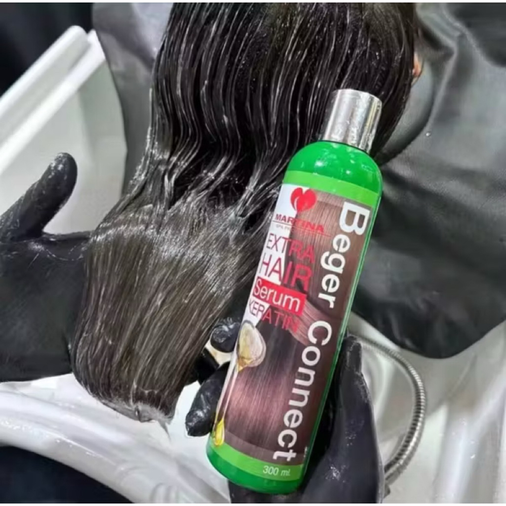 มาร์ทิน่า เบเย่อร์(แพคเกจใหม่) Martina Beger Connect 300ml. ตัวเชื่อมแกนเส้นผมก่อนและระหว่างทำเคมี