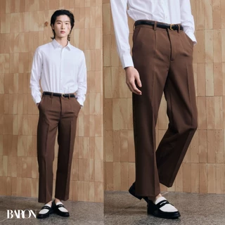 [ยอดขาย No.1] BARON Nippon boy กางเกงสไตล์ญี่ปุ่น ขากระบอกตรง ทรงสวย กางเกงใส่ทำงาน กางเกงขายาว