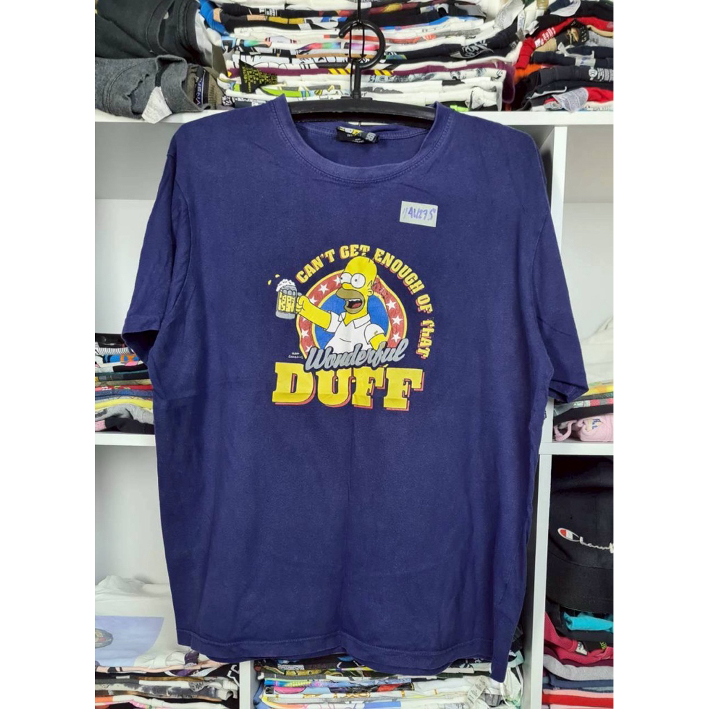 เสื้อ The Simpsons Duff (XL) ป้าย SIMPSONS