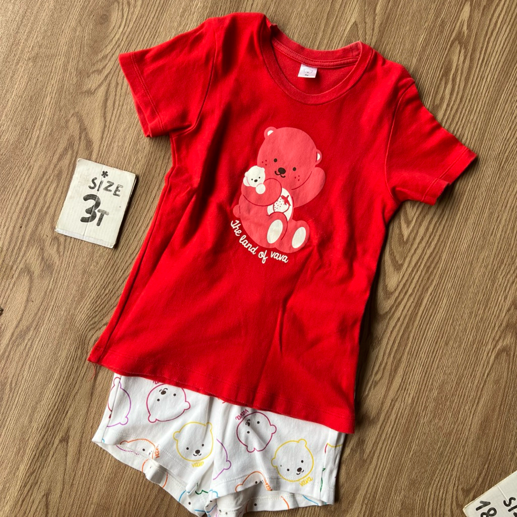 the land of vava รวมชุดเซ็ตเด็ก หลายแบบ สภาพใช้งาน size 9-12 /12m/3t / 4t