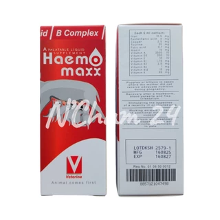 Haemomaxx 100ml (Exp.12/2027) วิตามิน เหมาะกับลูกสุนัข ลูกแมว แม่สุนัขหลังคลอดลูกหรือให้นมลูก