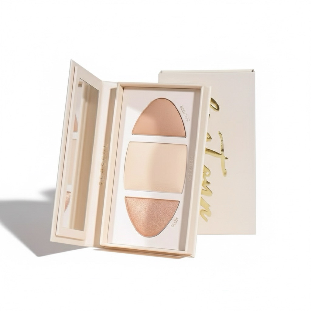 ส่งฟรี/ส่งไว พาเลทคอนทัวร์​ Maffick Contour​ Highlight​ 3 สี คอนทัวร์ เฉดดิ้ง ไฮไลท์ เนื้อฝุ่นเกลี่​ยง่าย​ กันน้ำ