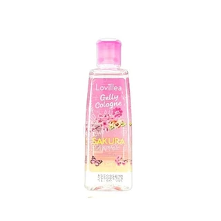 Lovillea Gelly Cologne ลาวีเลีย เจลลี่โคโลญน์ ขนาด 100 มล. เนื้อเจลสีใส กลิ่นหอมติดทนนาน