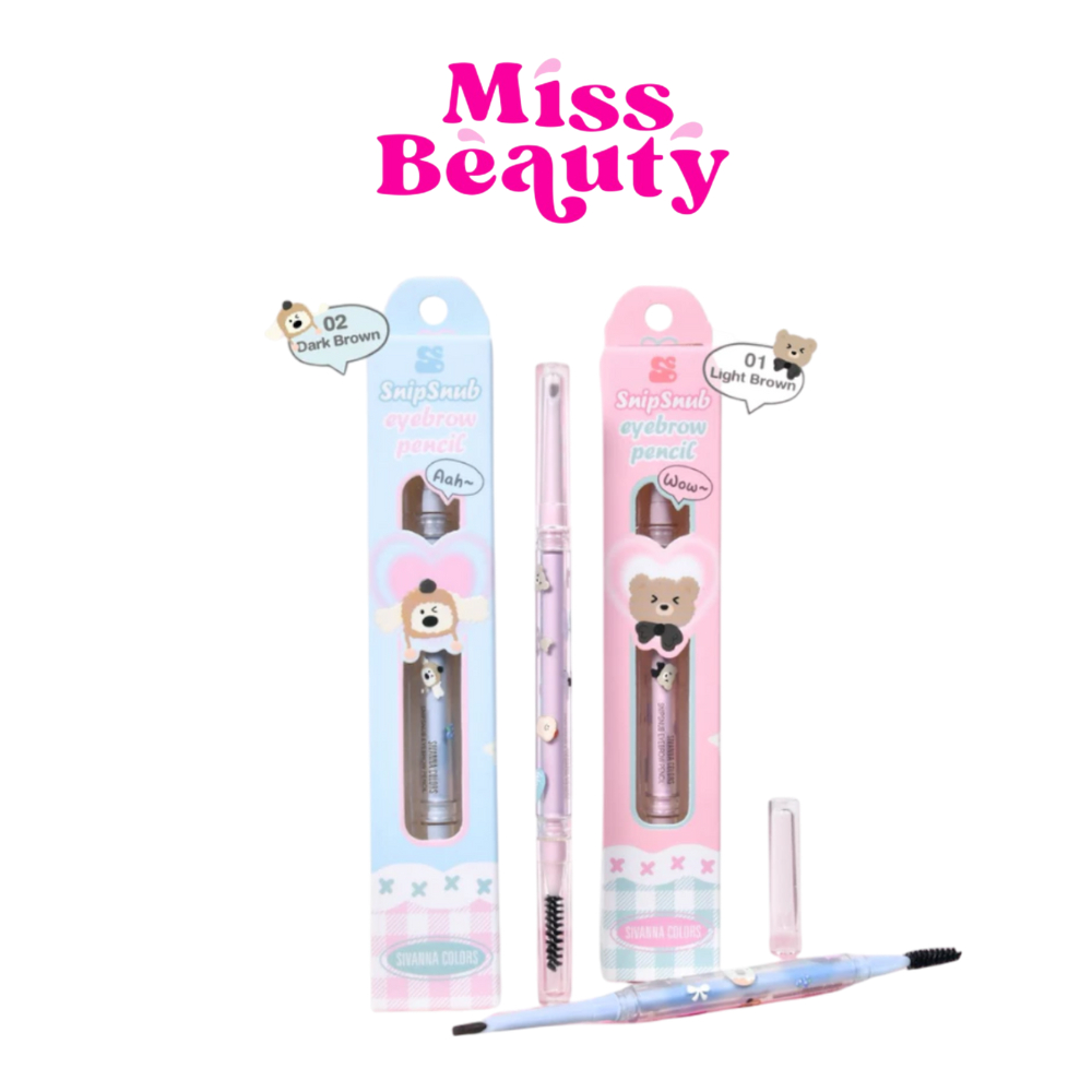 HF204 Sivanna Colors Snipsnub Eyebrow Pencil ซีเวนน่า คัลเลอร์ส สนีปสนับ อายบราว เพนซิล