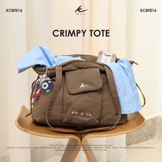 KIM&CO. ORIGINAL - CRIMPY TOTE BAG(KCBT016) กระเป๋า Tote Bag…