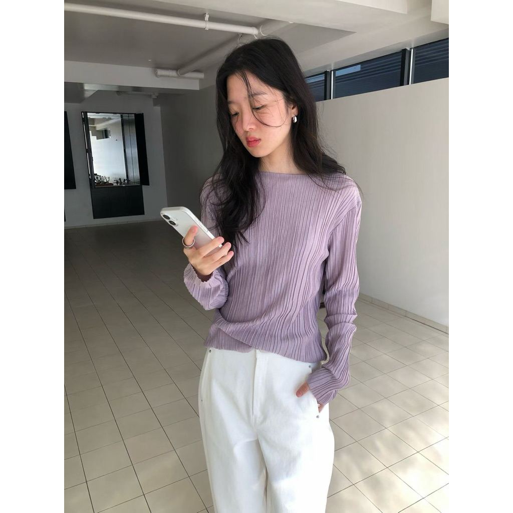 (PRE ORDER) CUTTING PLEATED TOPS