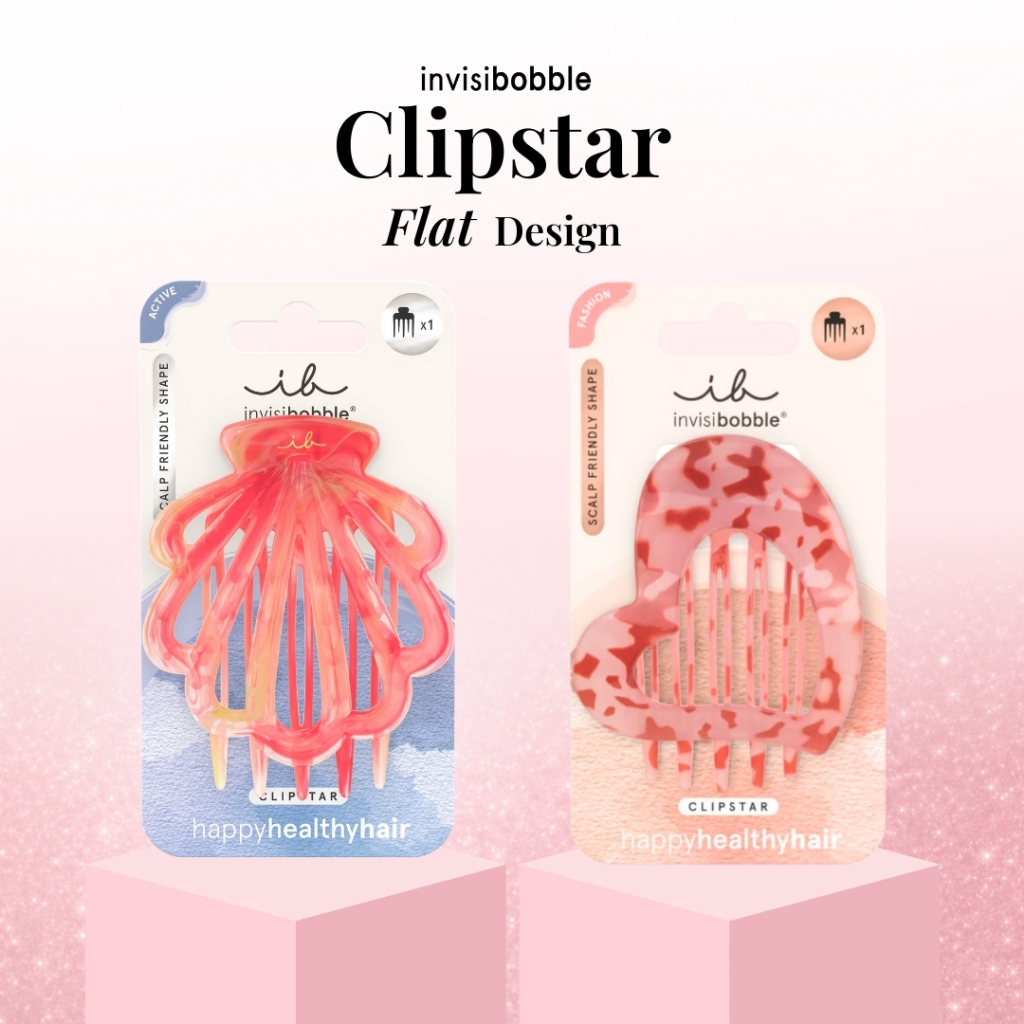 รีวิว Clipstar Invisibobble กิ๊บหนีบผม Flat Design ดีไซน์โค้ง นำเข้าเยอรมัน ไอเทมที่สาวๆ ต้องมี!