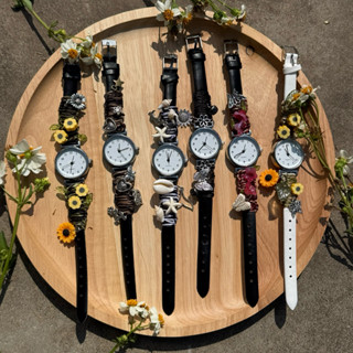 นาฬิกาเชือกเทียน นาฬิกาเชือกเดิมแฮนเมด นาฬิกาวันเทจ ใส่ไปงาน…