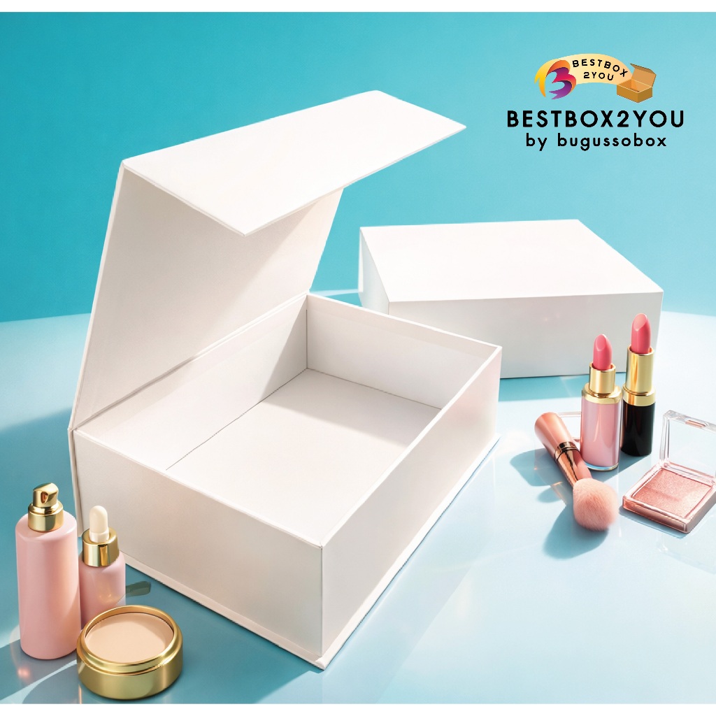 RD928 กล่องจั่วปัง ทรงฝาเปิดแม่เหล็ก ขนาด 28 x 28 x 7.5 ซม. ฐานยื่น 0.3 ซม.