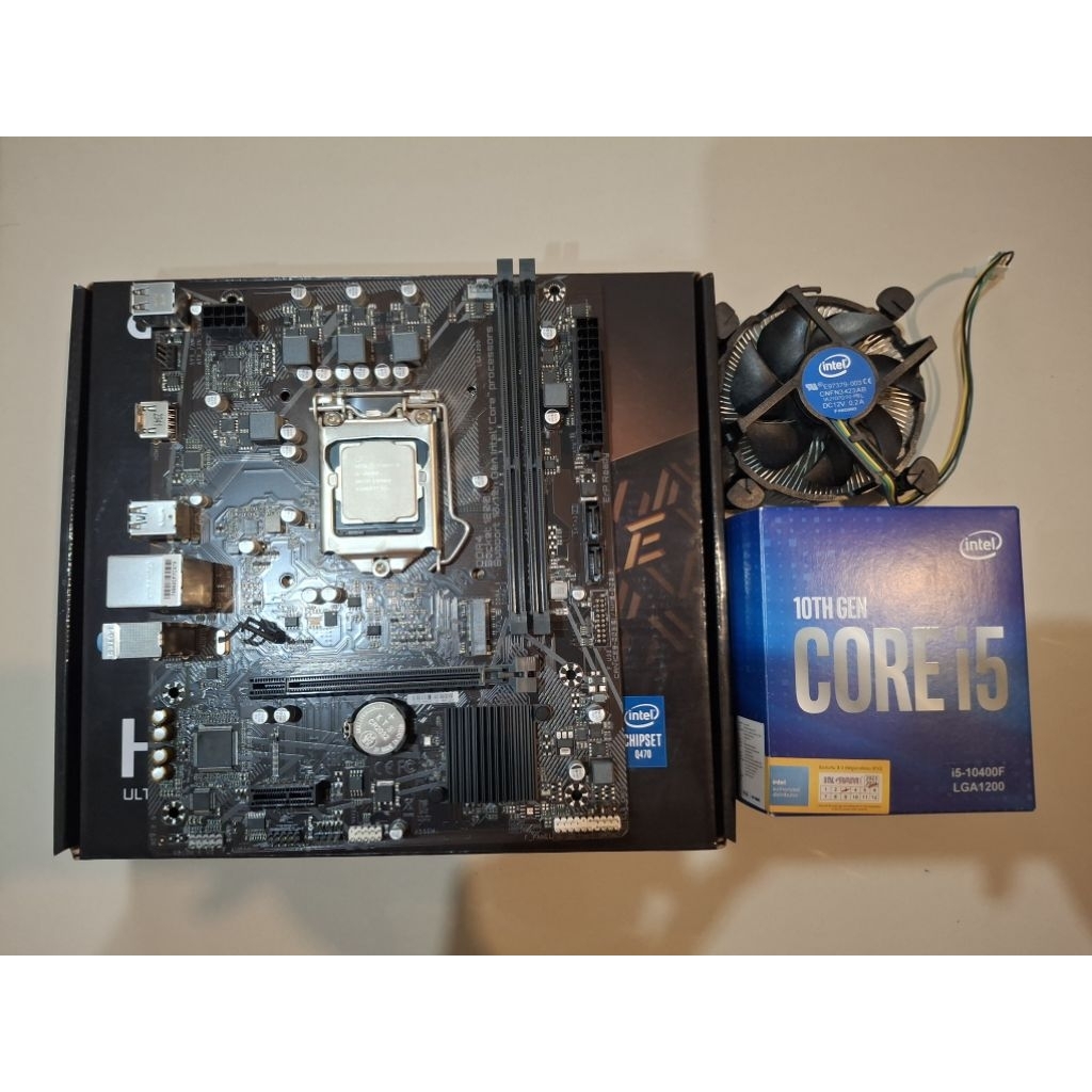 cpu + mainboard มัดรวม i5 gen 10th