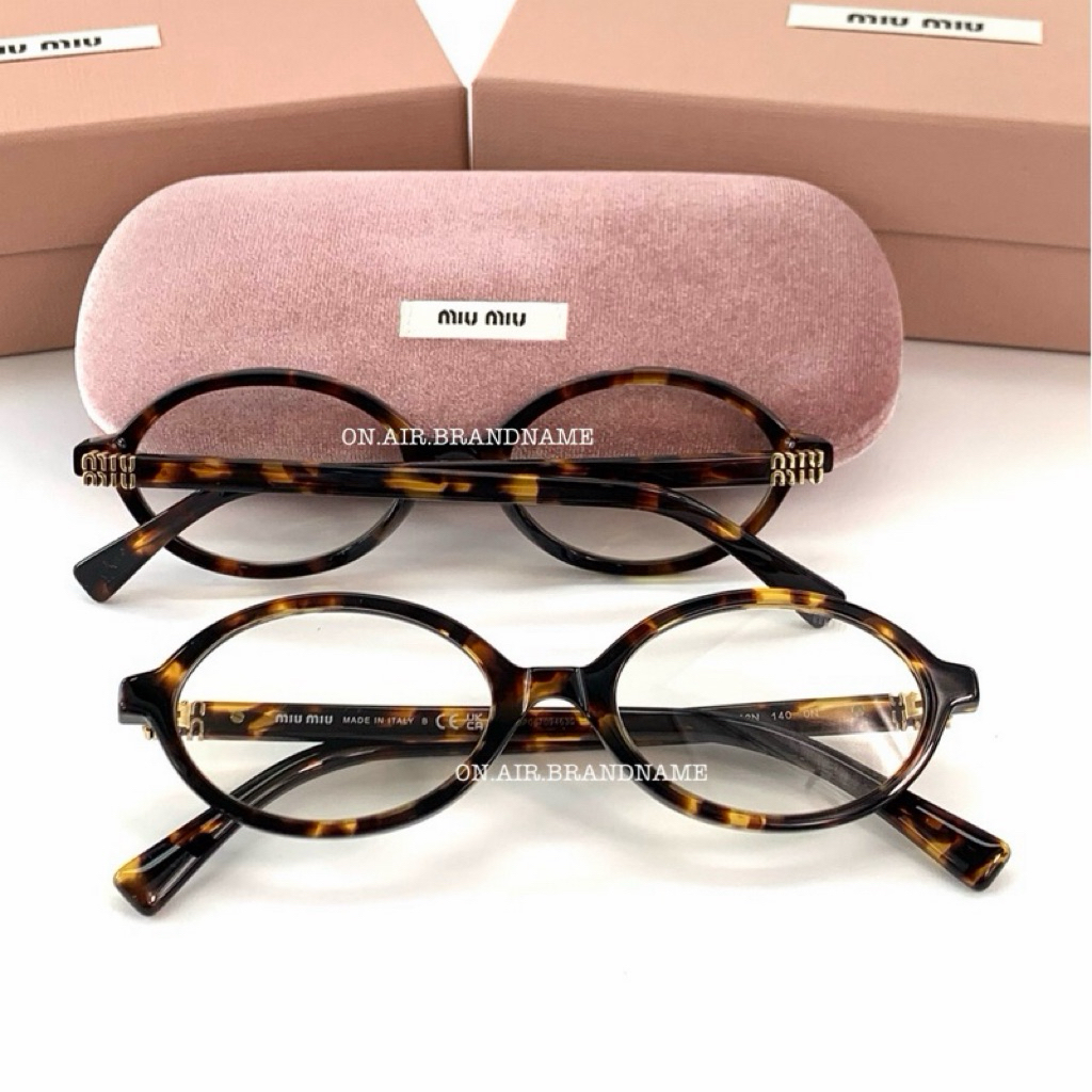 New miu miu eyeglasses MU 04ZS 01XV แว่นตา รุ่นฮิต