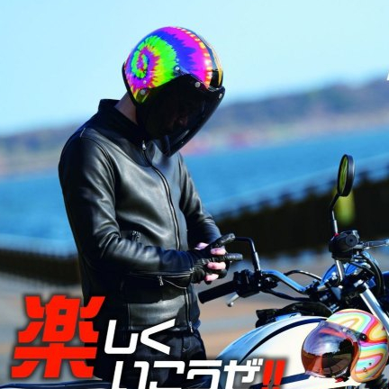 หน้ากากกันลมแบบเต็มหน้าทรงสปอตหน้าแหลม ติดหมวกกันน๊อค นำเข้าจากญี่ปุ่น ยี่ห้อ 72Jam