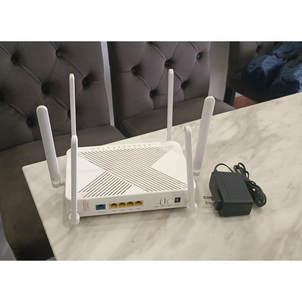 T626Pro G-PON  Wi-Fi AX3000 GigabitRouter Max Bandwidth 20/40/80/160 MHz Unlock  รีเซ็ตได้ รวมหม้อ12