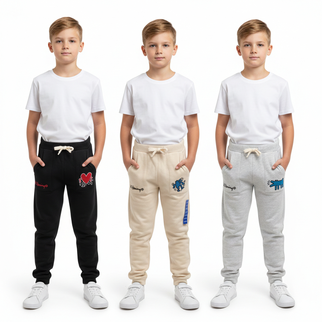 💙Keith haring Joggers kids